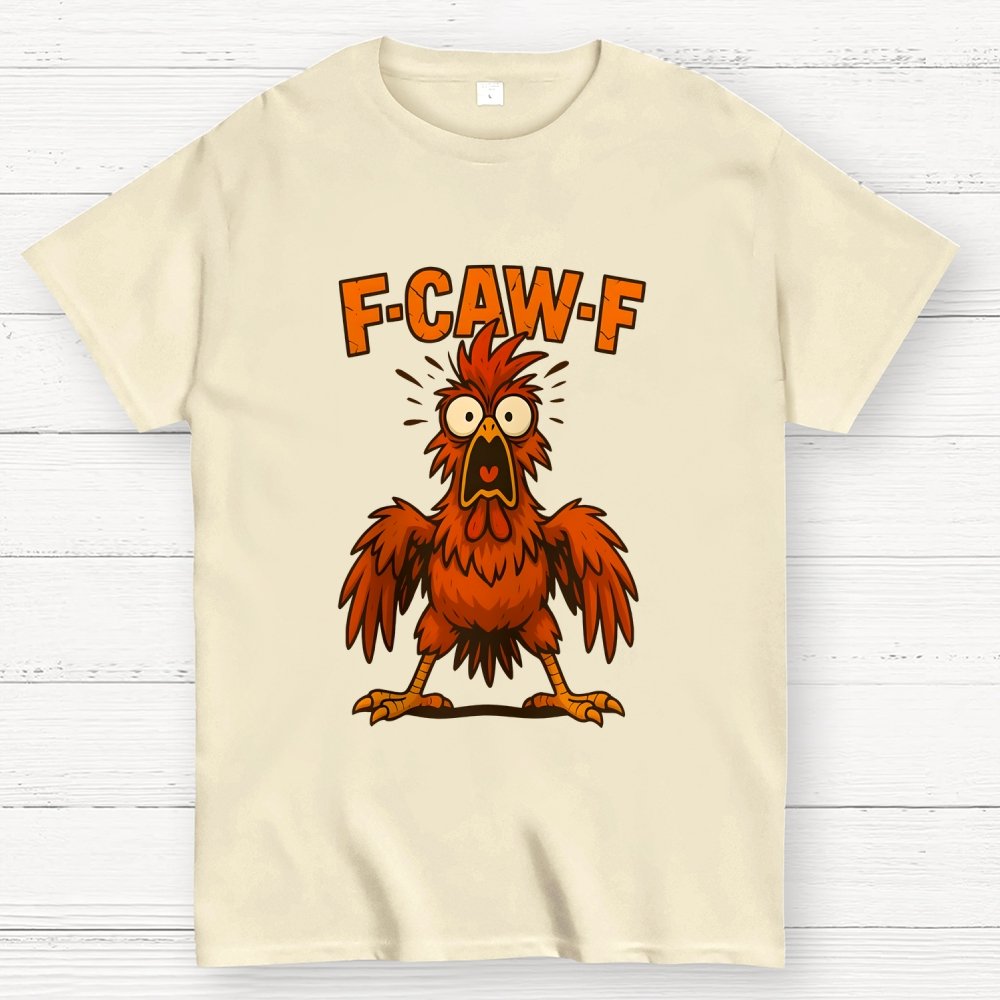 F-CAW-F – Angry Chicken Geek T-Shirt