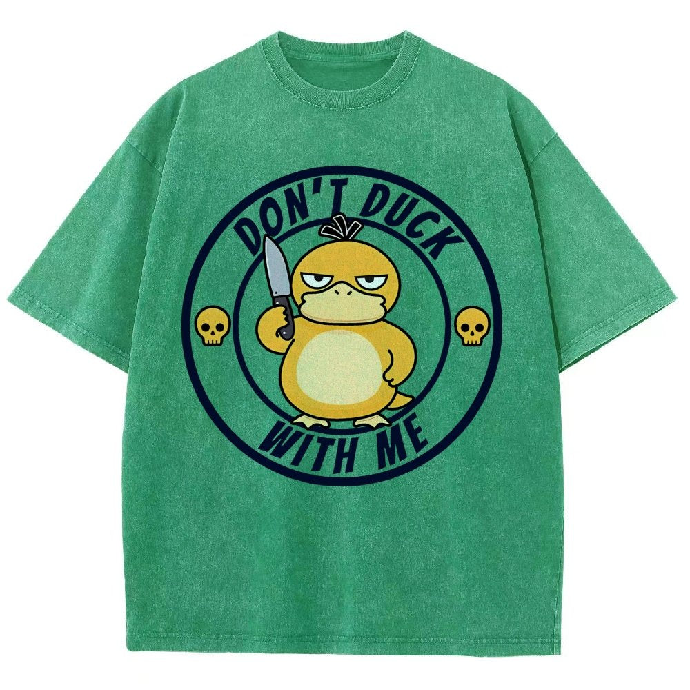 Don't Duck With Me Vintage Distressed T-shirt