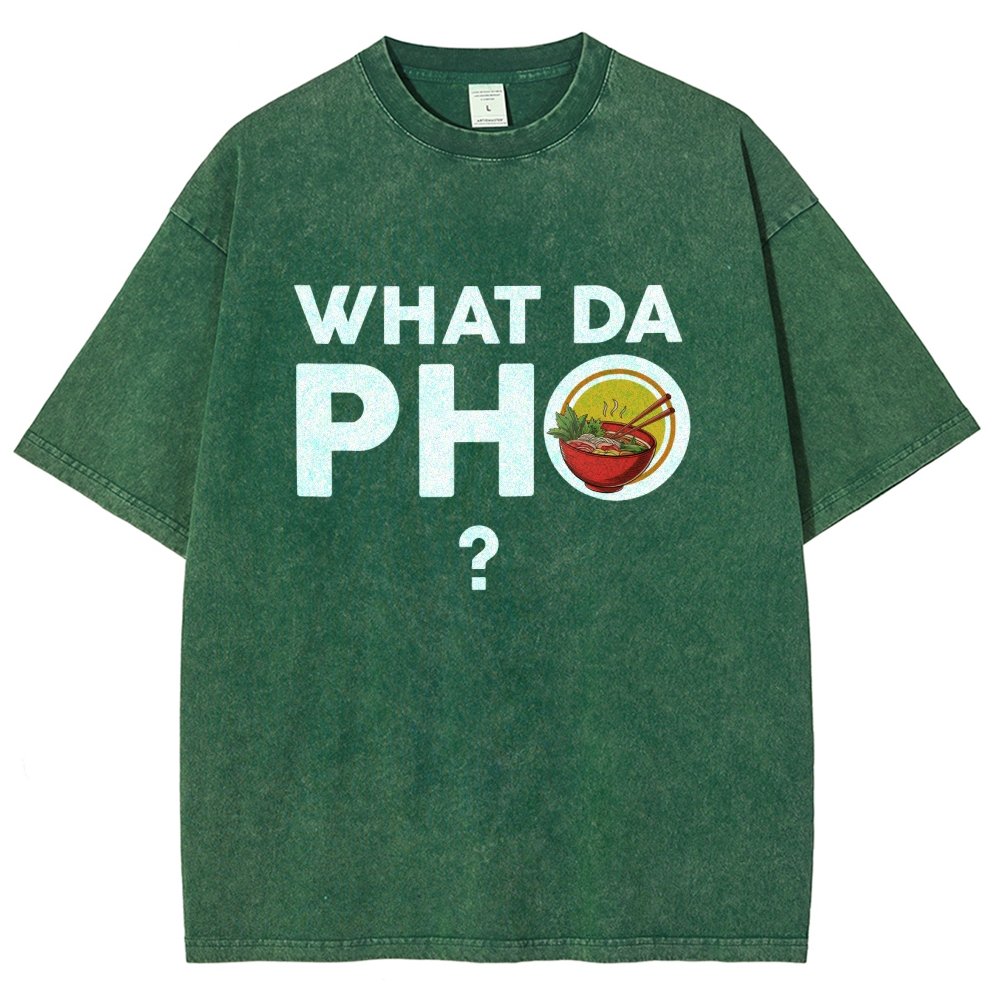 What Da Pho? Vintage Distressed T-shirt