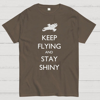 Keep Flying And Stay Shiny Geek T-Shirt