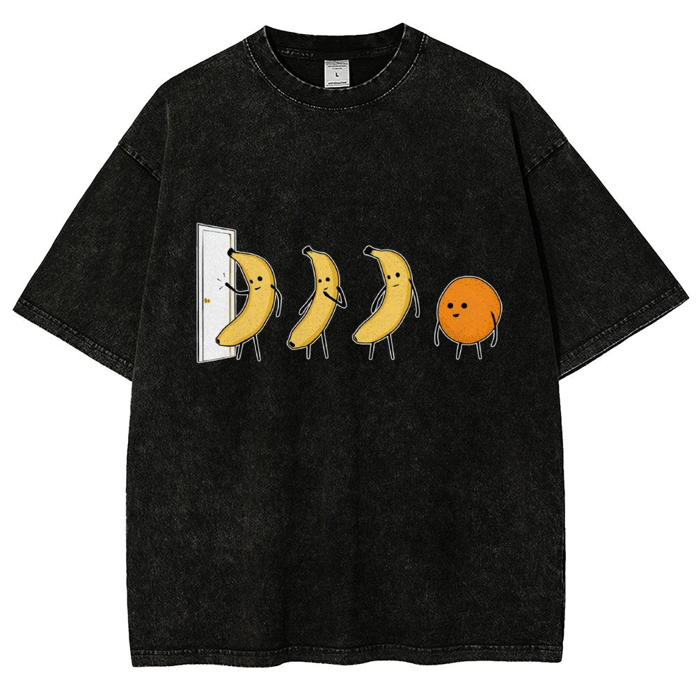 Knock Knock Funny Vintage Distressed T-shirt