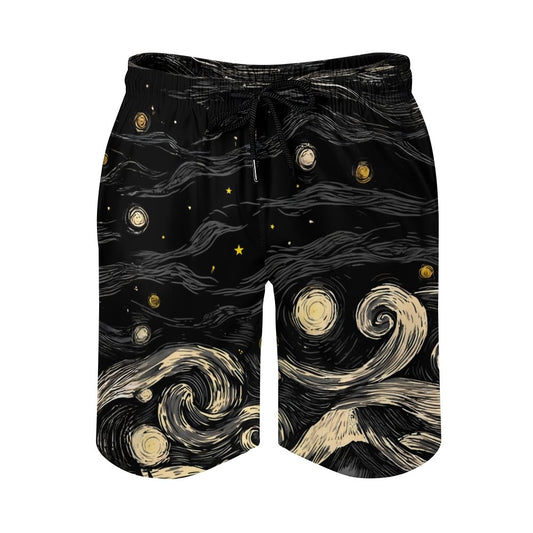 Starry Sky And Night Geek Shorts