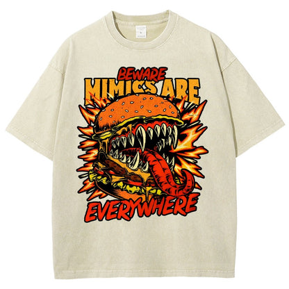 Mimics Are Everywhere Vintage Distressed T-shirt