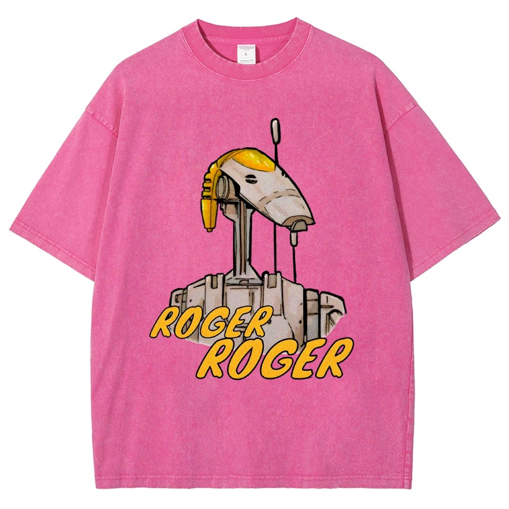 Roger, roger Vintage Distressed T-shirt
