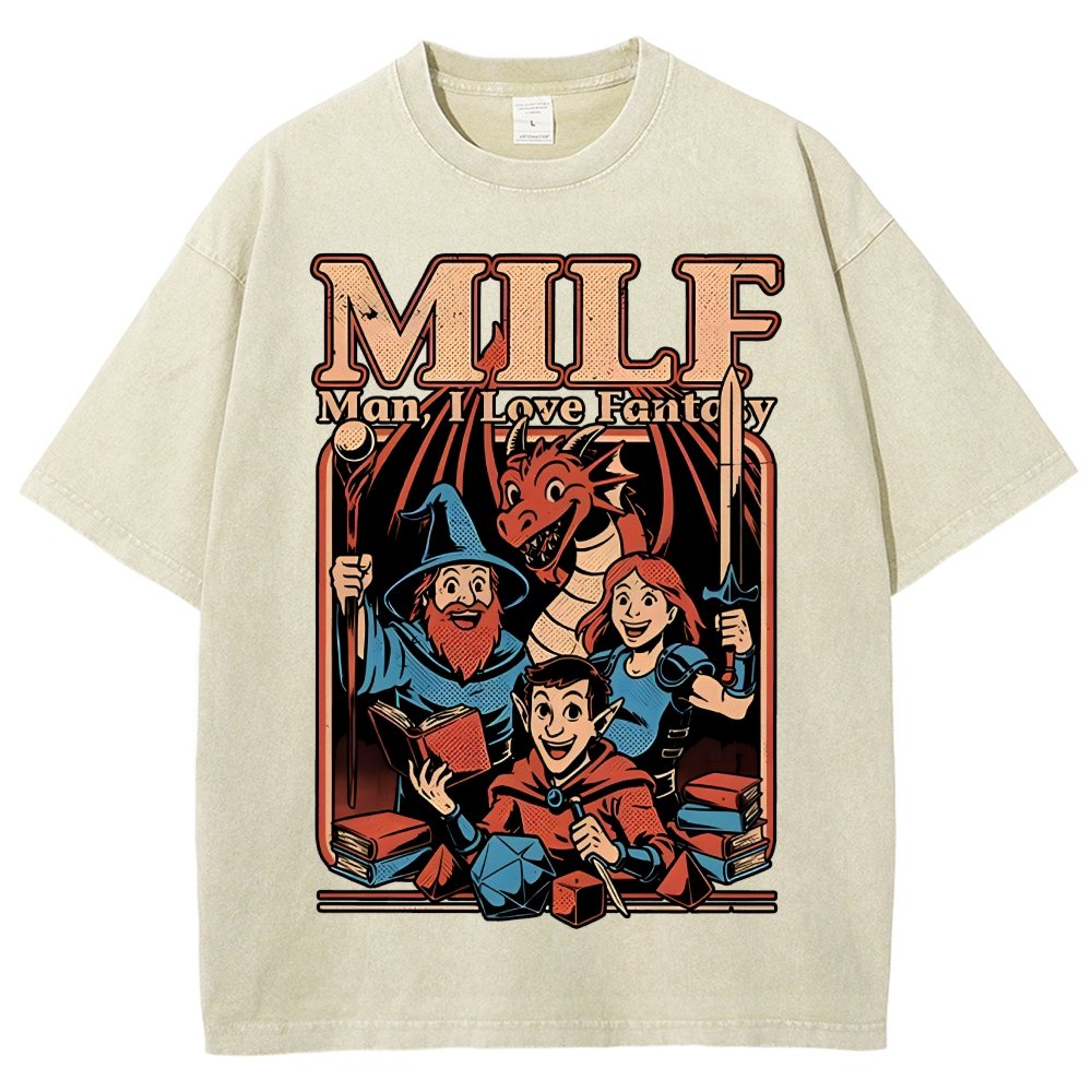 Vintage RPG Crew Joke Vintage Distressed T-shirt