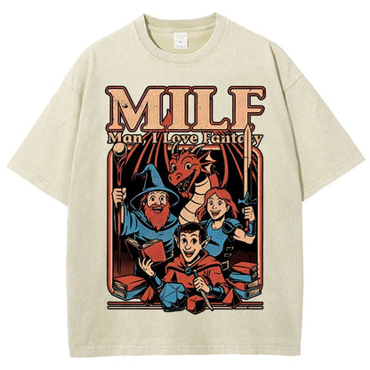 Vintage RPG Crew Joke Vintage Distressed T-shirt