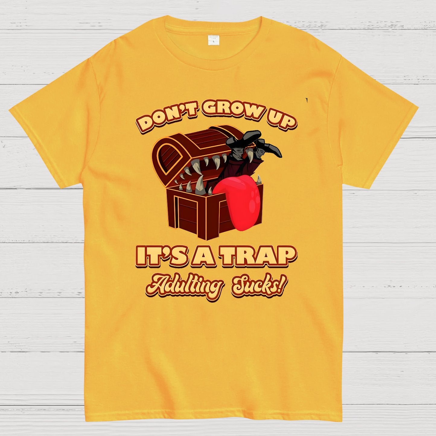 Don't Grow Up It's A Trap Geek T-Shirt