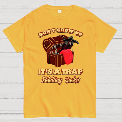 Don't Grow Up It's A Trap Geek T-Shirt