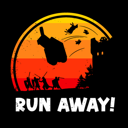 Run Away Geek T-Shirt