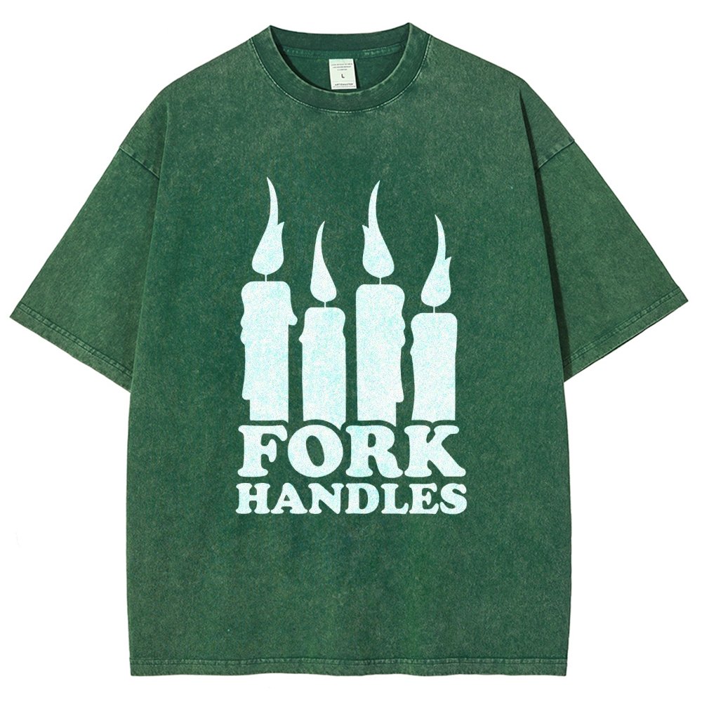 Or Is It Fork Handles？ Vintage Distressed T-shirt