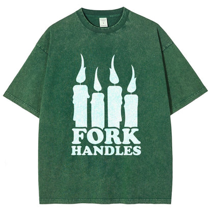 Or Is It Fork Handles？ Vintage Distressed T-shirt