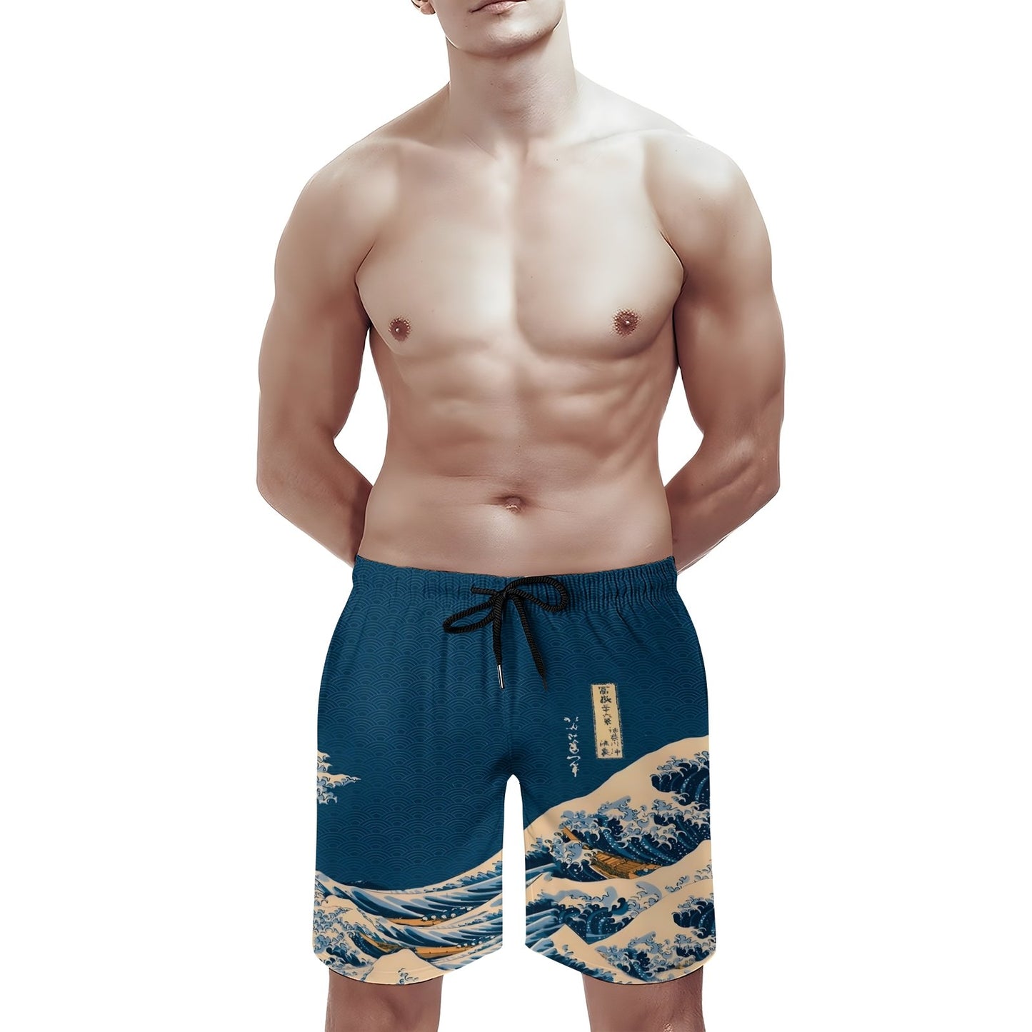 Wave Off Kanagawa Geek Shorts
