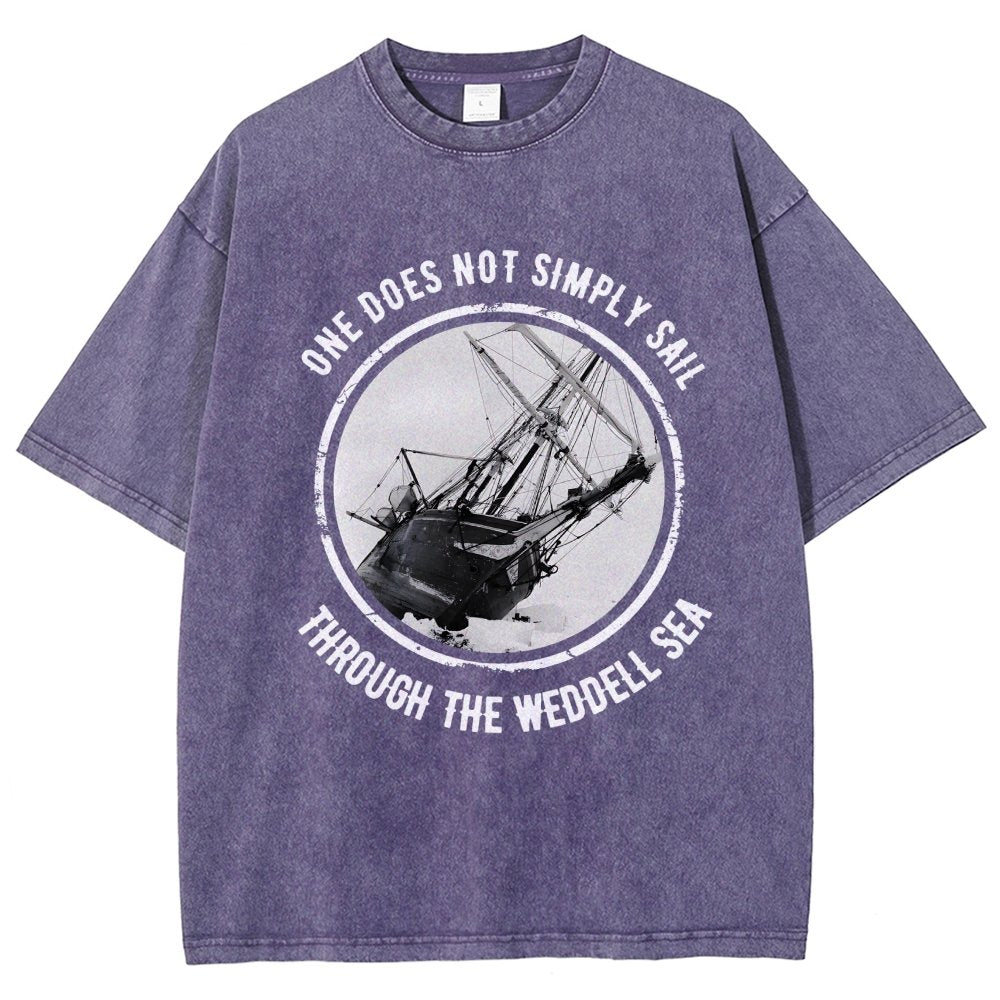 Shackleton Endurance Weddell Sea Vintage Distressed T-shirt