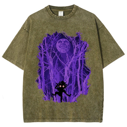 Lost In The Woods Vintage Distressed T-shirt