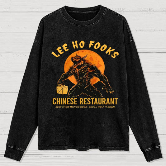 Lee Ho Fooks Washed Long Sleeve Tee