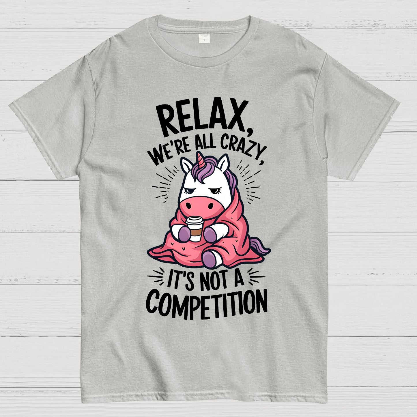 Relax it's Not a Competition Geek T-Shirt