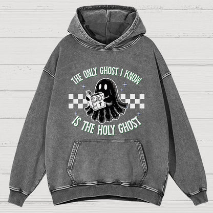 The Holy Ghost Vintage Distressed Hoodie