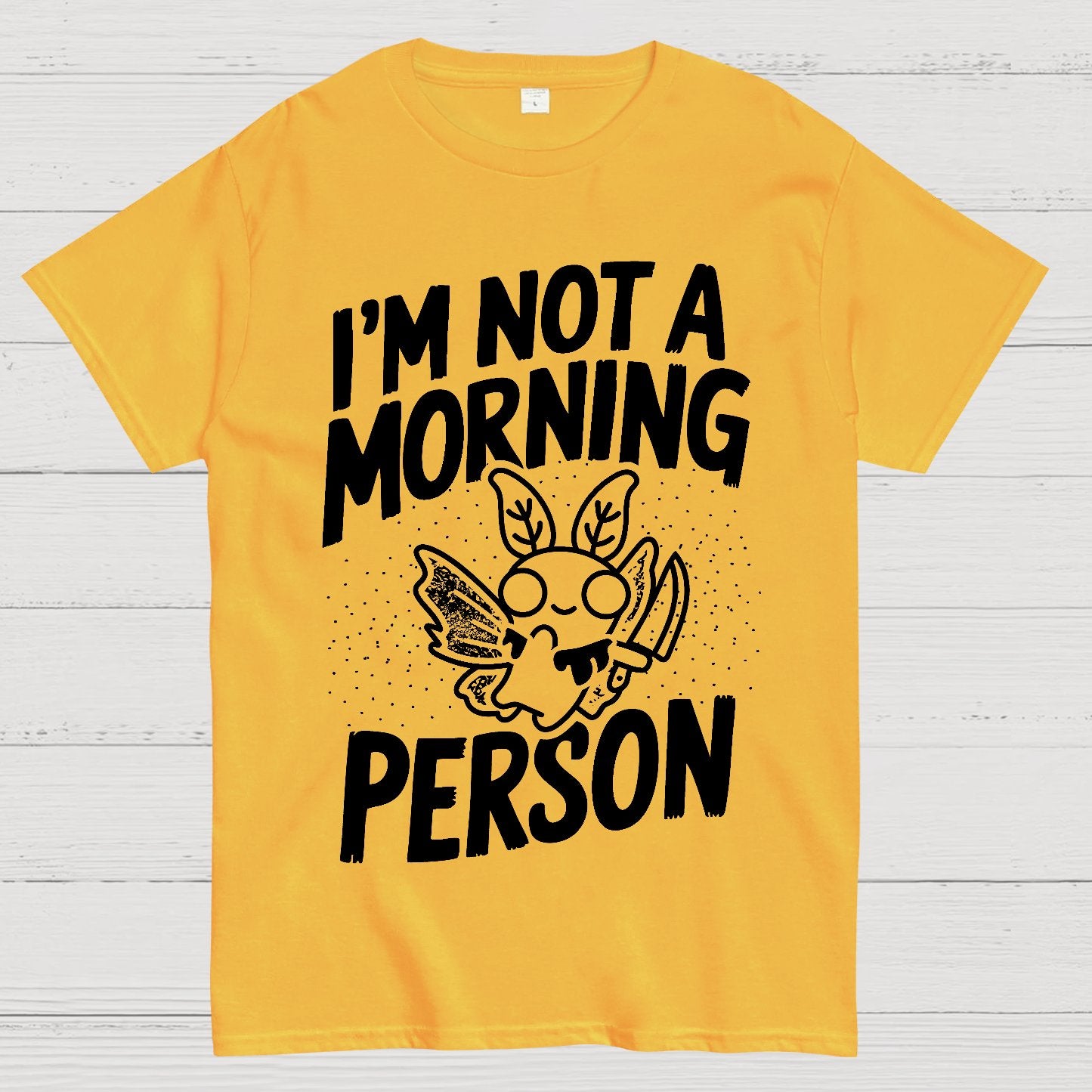 Not A Morning Bug Geek T-Shirt