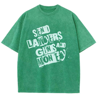 Send Lawyers Guns And Money Vintage Distressed T-shirt