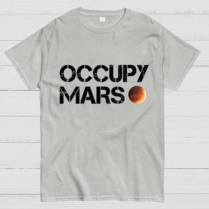 Occupy Mars Nerdy T-Shirt