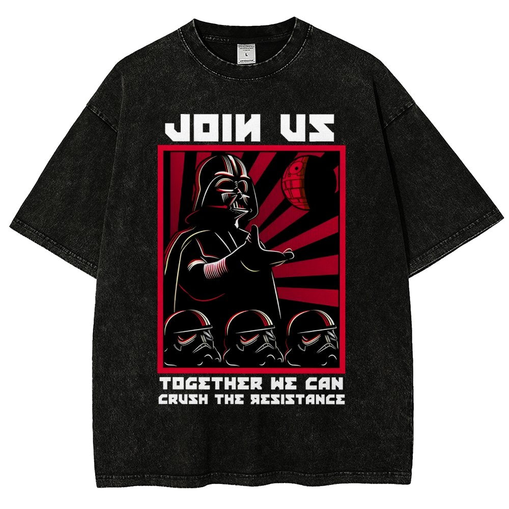 Overcome The Opposition Vintage Distressed T-shirt