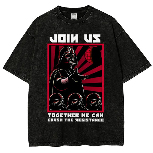 Overcome The Opposition Vintage Distressed T-shirt