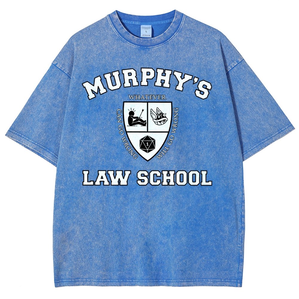 Murphy's Law School - Class of 2025 Vintage Distressed T-shirt