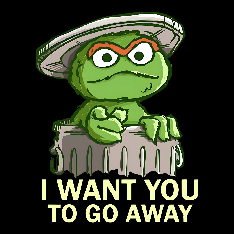 I Want You to Go Away Geek T-Shirt