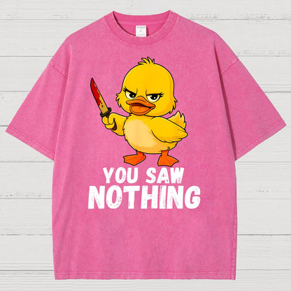 You Saw Nothing Vintage Distressed T-shirt