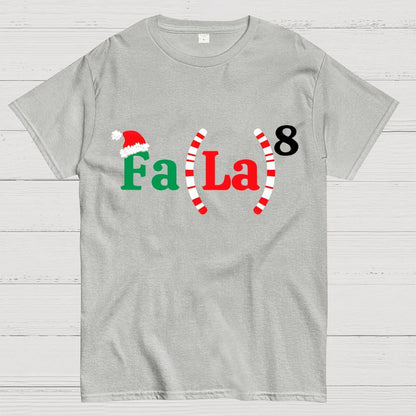 Fa La La La La Christmas Math Geek T-Shirt