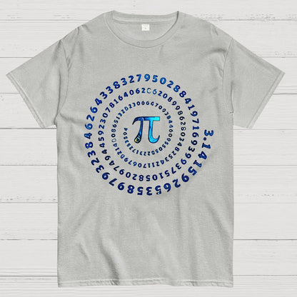 Pi Spiral Geek T-Shirt