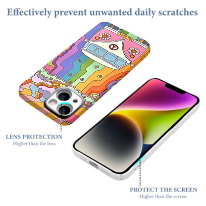 Peace Symbol Rainbow Print Phone Cases