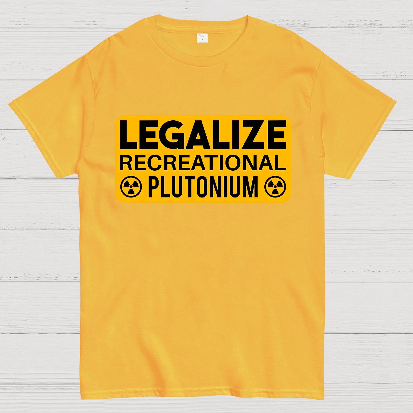 Legalize Recreational Plutonium Geek T-Shirt