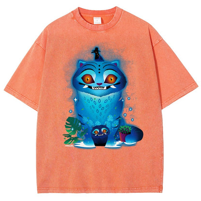 Derpy K-Tiger Vintage Distressed T-shirt