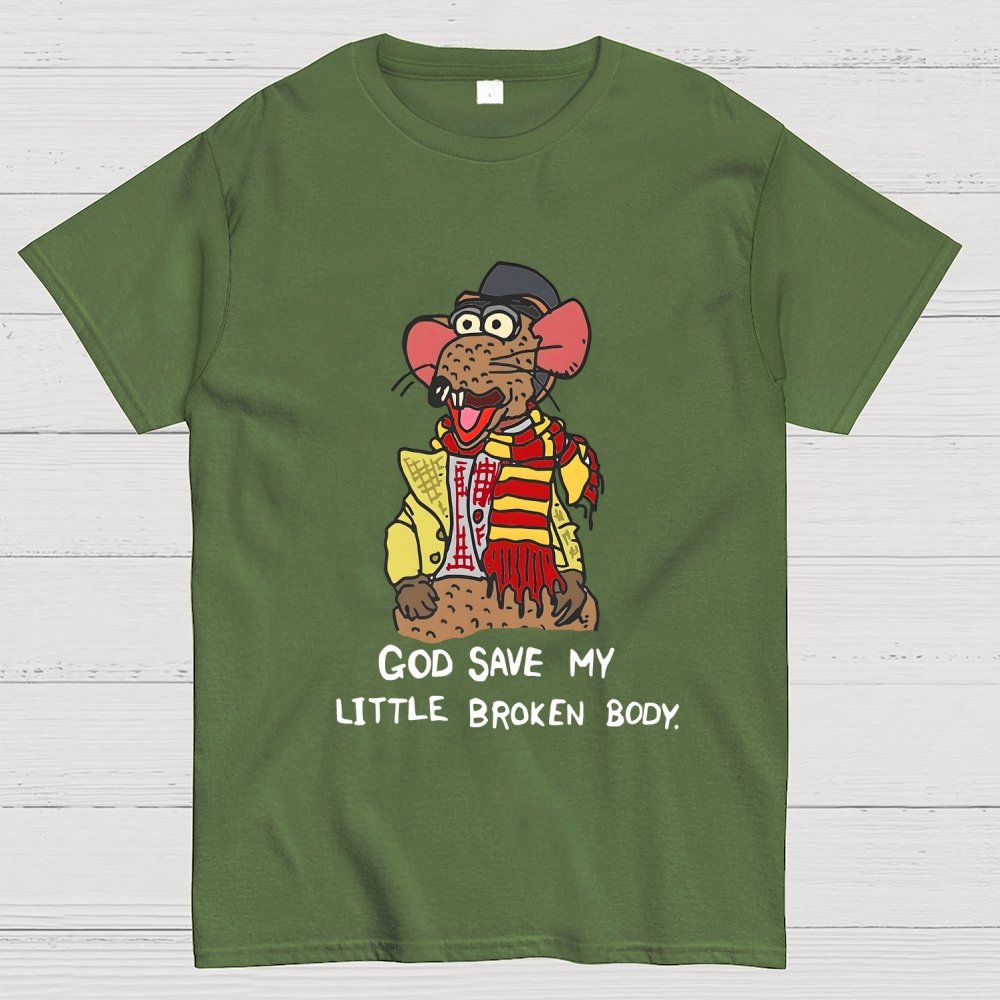 God Save My Little Broken Body Geek T-Shirt