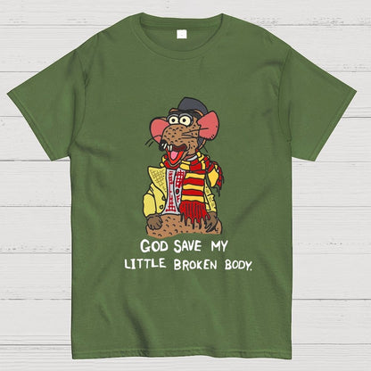 God Save My Little Broken Body Geek T-Shirt