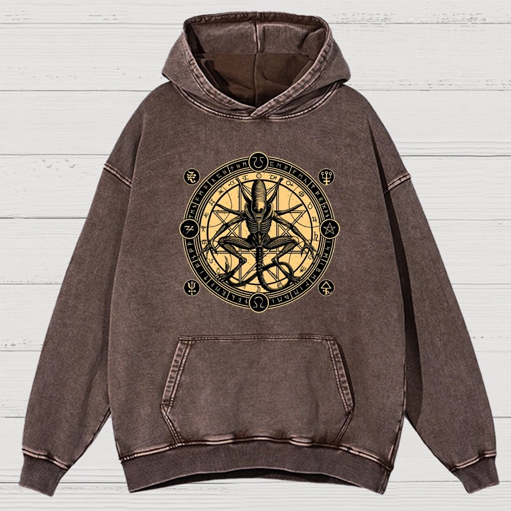 Creation Vintage Distressed Hoodie