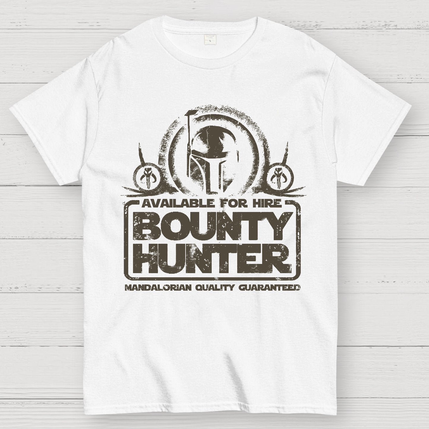 Available For Hire Bounty Hunter Geek T-Shirt