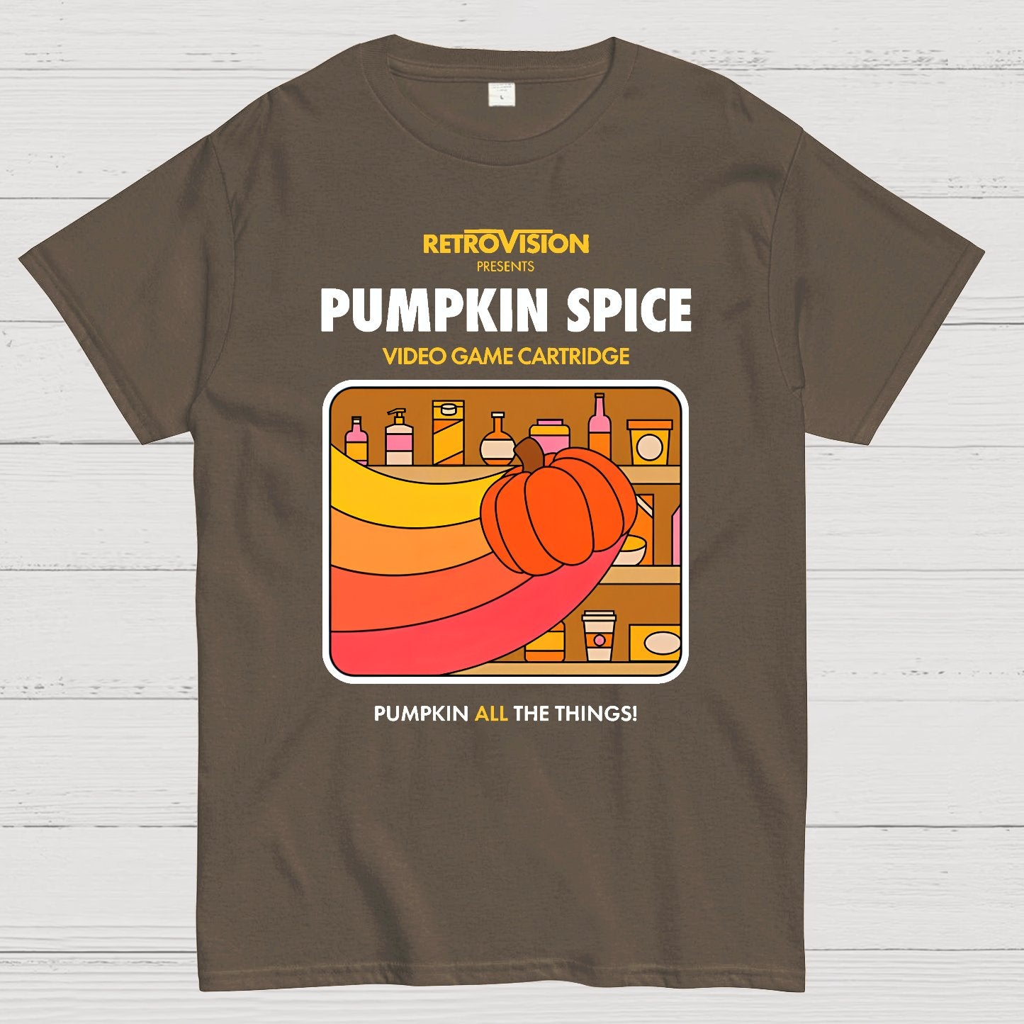 Pumpkin Spice High Score Geek T-Shirt