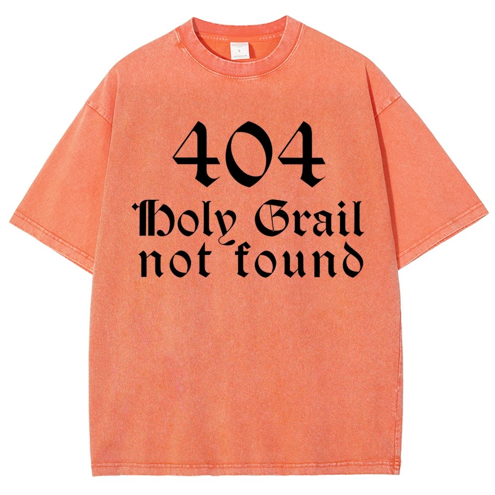 Holy Grail Not Found Vintage Distressed T-shirt