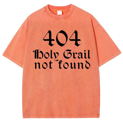 Holy Grail Not Found Vintage Distressed T-shirt