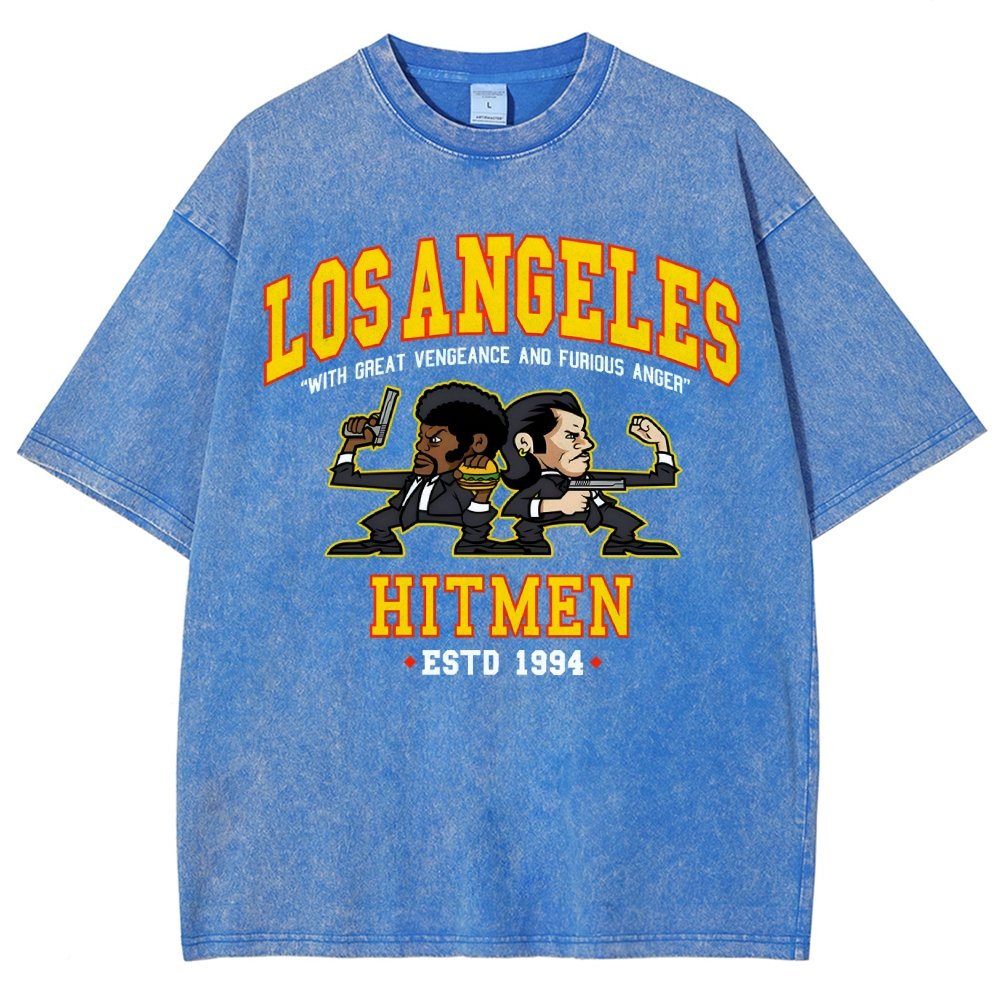 Los Angeles Hitmen Vintage Distressed T-shirt