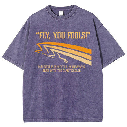 Fly, You Guys! Vintage Distressed T-shirt