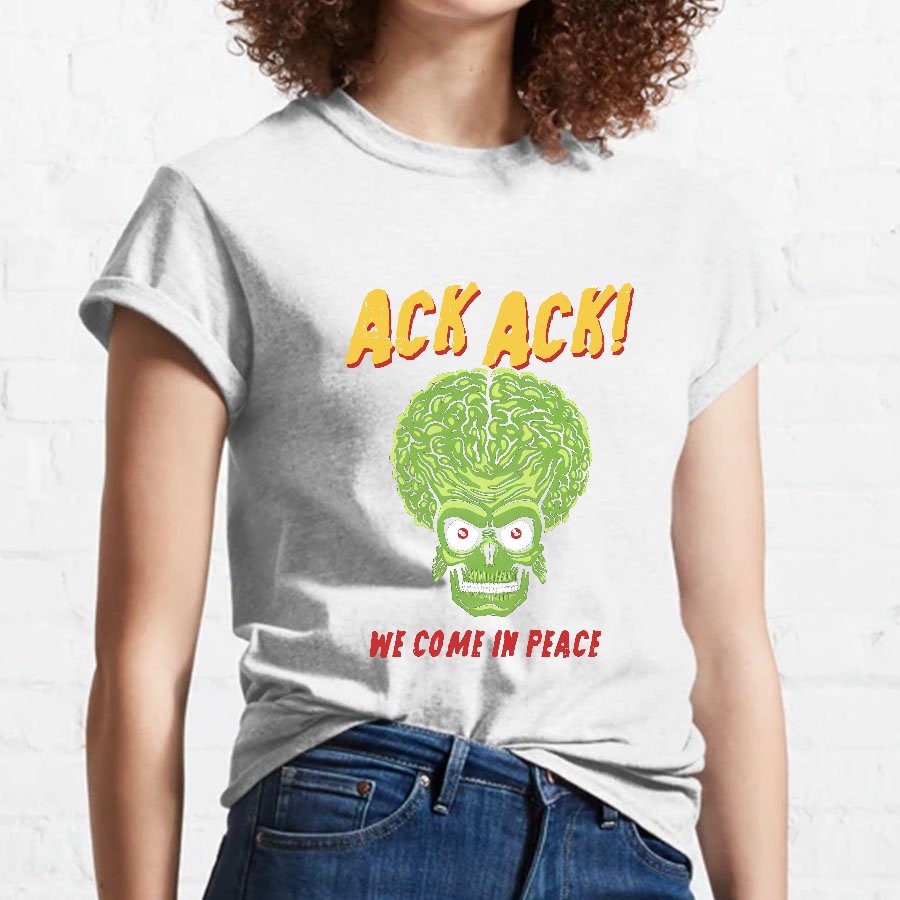 We Come In Peace Geeky T-Shirt