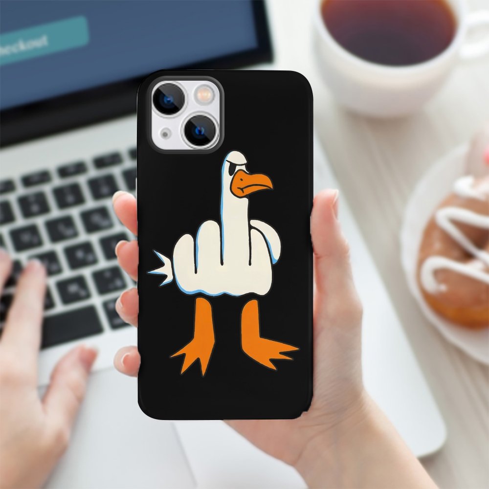 Rude Seagull Design Funny Phone Cases