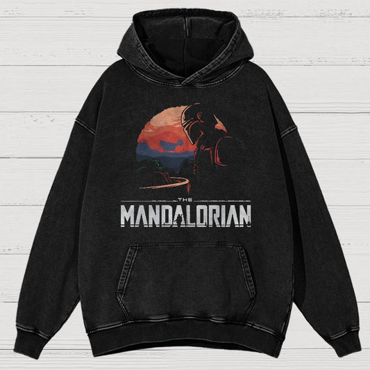 Bounty Hunter Vintage Distressed Hoodie
