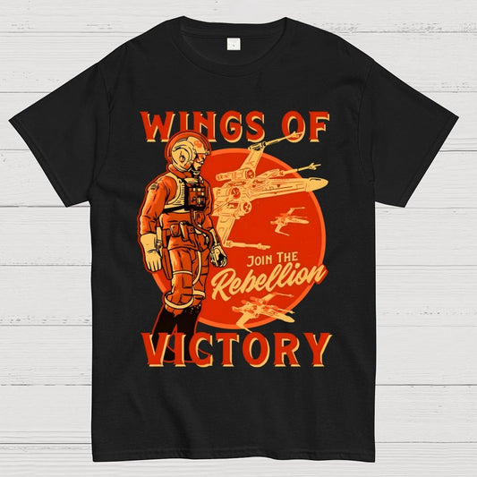 Wings of Triumph Victory Recruitment Geek T-Shirt