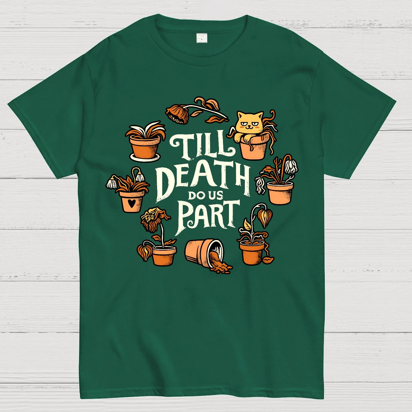 Plant Killer Love Geek T-Shirt