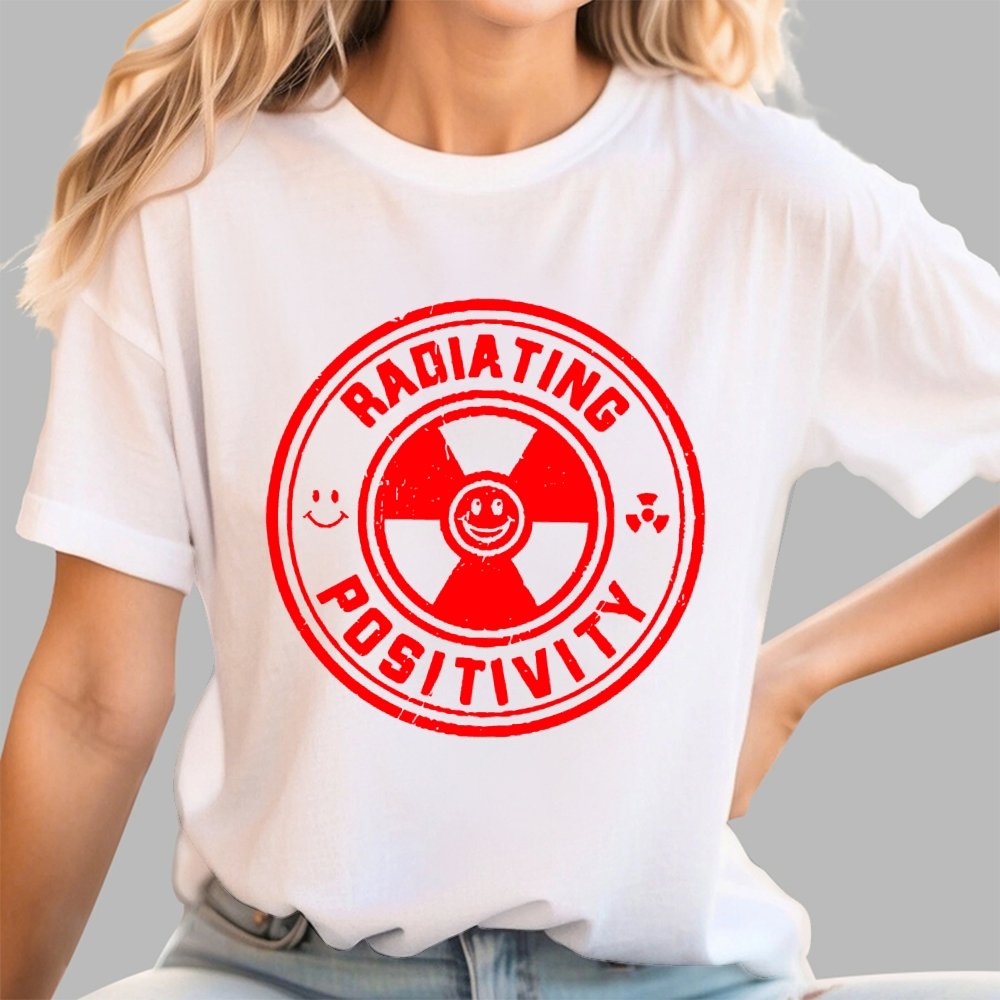 Radiating Positivity Geek T-Shirt