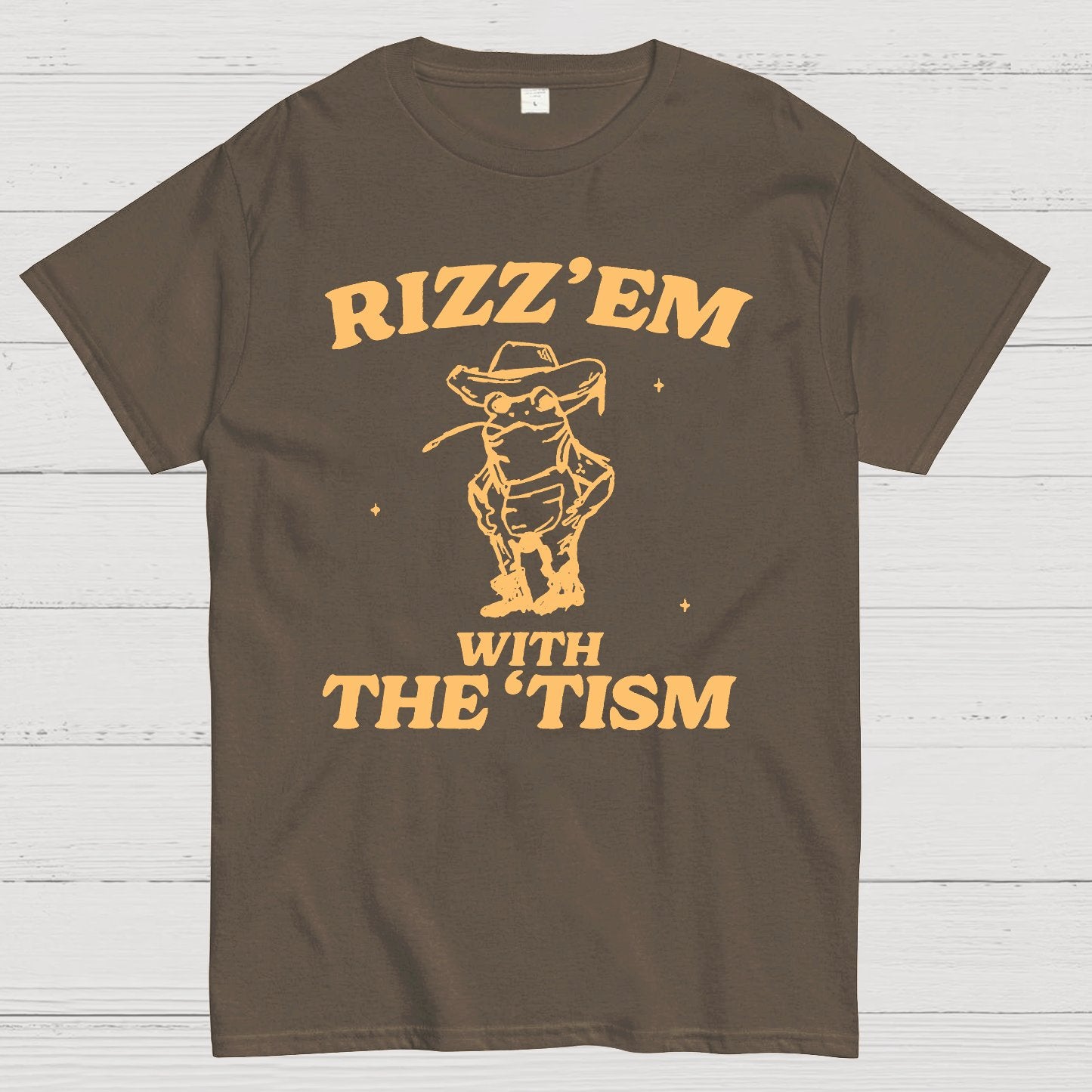 Rizz Em With The Tism Geek T-Shirt